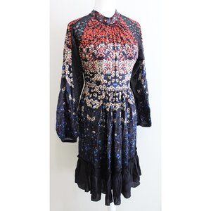 Anthropologie Bhanuni by Jyoti Floral beaded dress